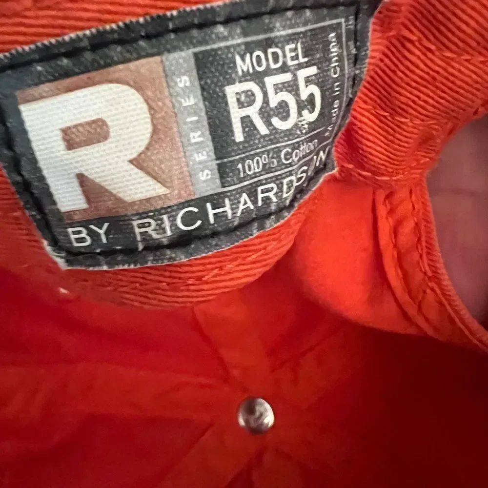 Clemson Lacrosse Orange Richardson adjustable Cap. - Picture 4 of 5